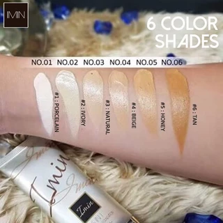 IMIN 6in1 Ultimate finish foundation SPF50 PA++ รองพื้นหน้ากากซิลิโคน