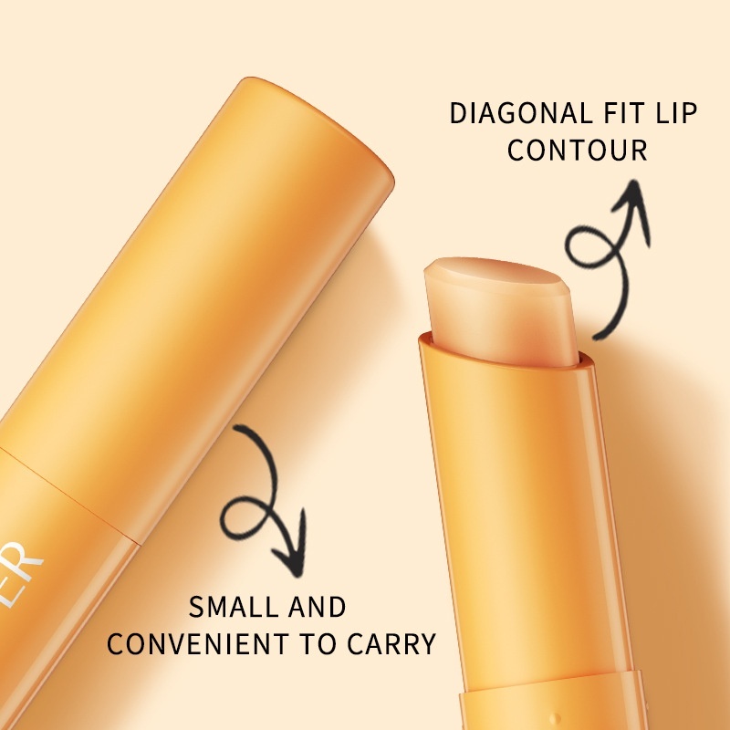 Sadoer Vitamin c Lip balm ลิปสติกวิตามินซี 2.7 กรัม ( สีส้ม )