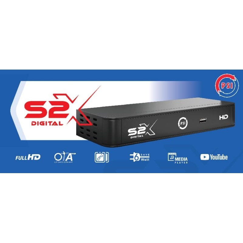 กล่องดิจิตอล PSI รุ่น S2X กล่องรับสัญญาณ PSI รุ่นใหม่ล่าสุด