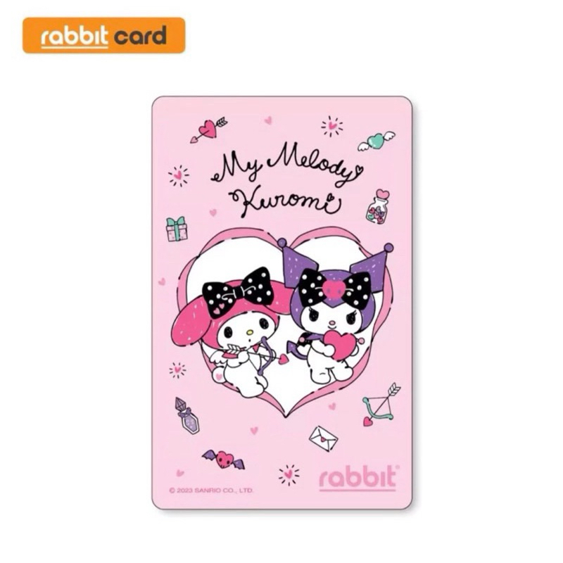 พร้อมส่ง!!บัตรแรบบิทมายเมโลดี้😈🌸  rabbit card mymelody&kuromi