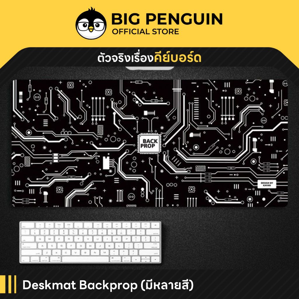 [โค้ดคุ้มลด 20%] แผ่นรองเม้าส์ Mousepad Desk Mat ที่รองเม้าส์ BackProp ราคาถูกสุดในโลก Mechanical Keyboard<p>“><center><h4></h4><p><p><font color=