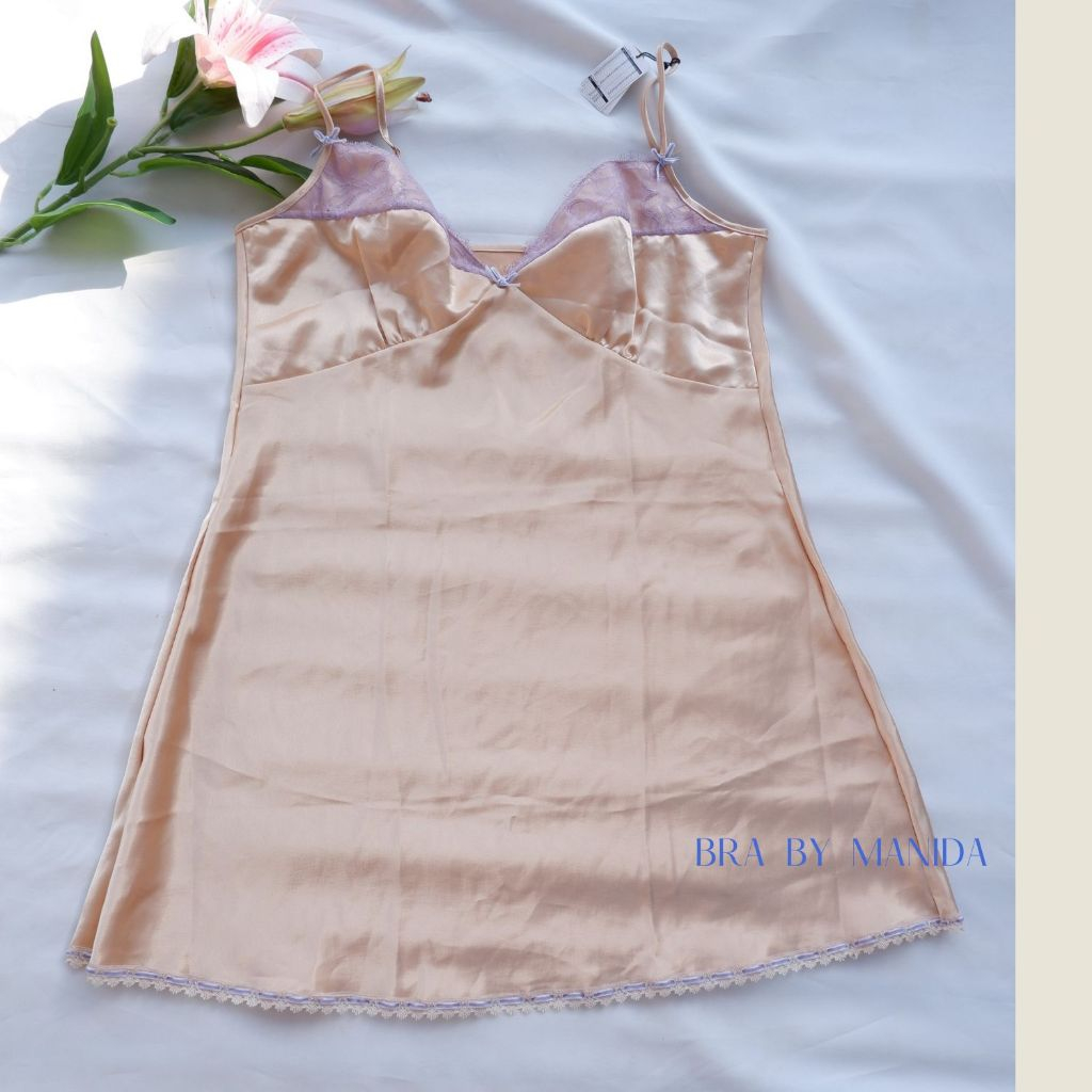 Raphaela magica- ชุดนอนผ้าซาติน #ชุดชั้นใน แบรนด์ขายต่างประเทศ ราคา 1800.-