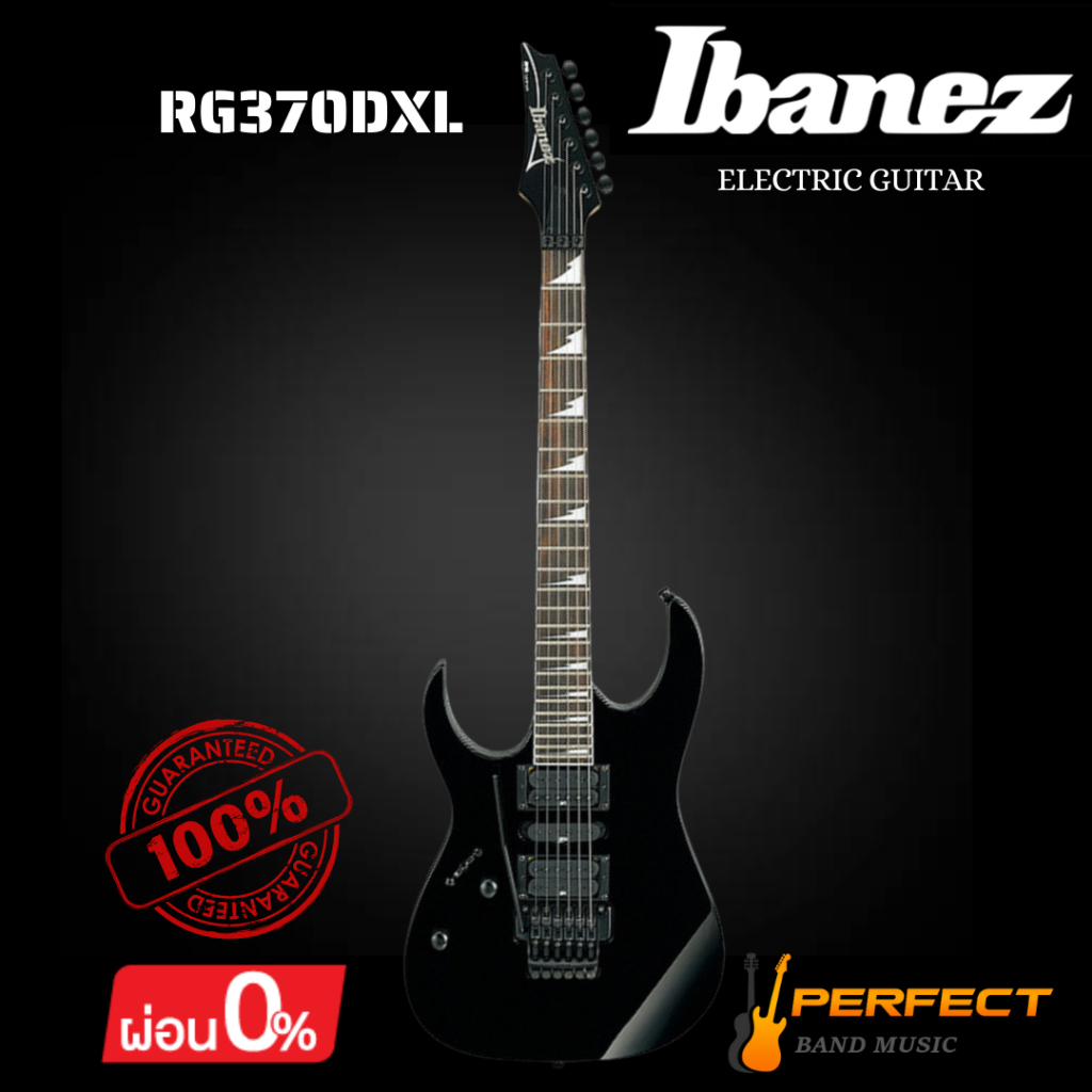 กีตาร์ไฟฟ้า Ibanez RG370DXL-BK Left Hand [ผ่อน 0% 10 เดือน]