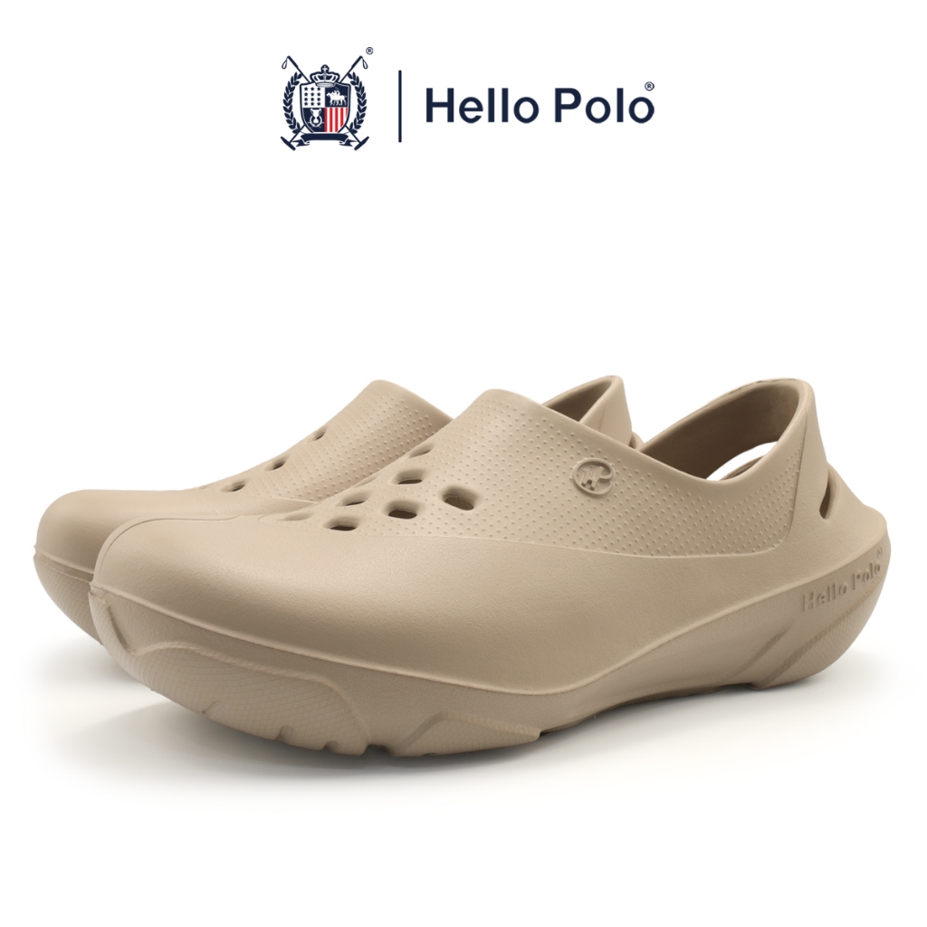 แบรนด์ Hello Polo รุ่น HP8024 รองเท้าแตะลำลอง รองเท้าแบบสวมแบบ Unisex