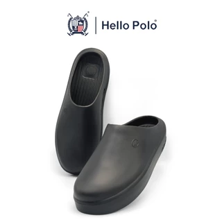 Hello Polo รองเท้าแตะแฟชั่น แบบสวม รองเท้าพื้นนิ่ม สำหรับผู้ชายและผู้หญิง พื้นหนาใส่สบาย เหมาะทุกฤดู HP8023