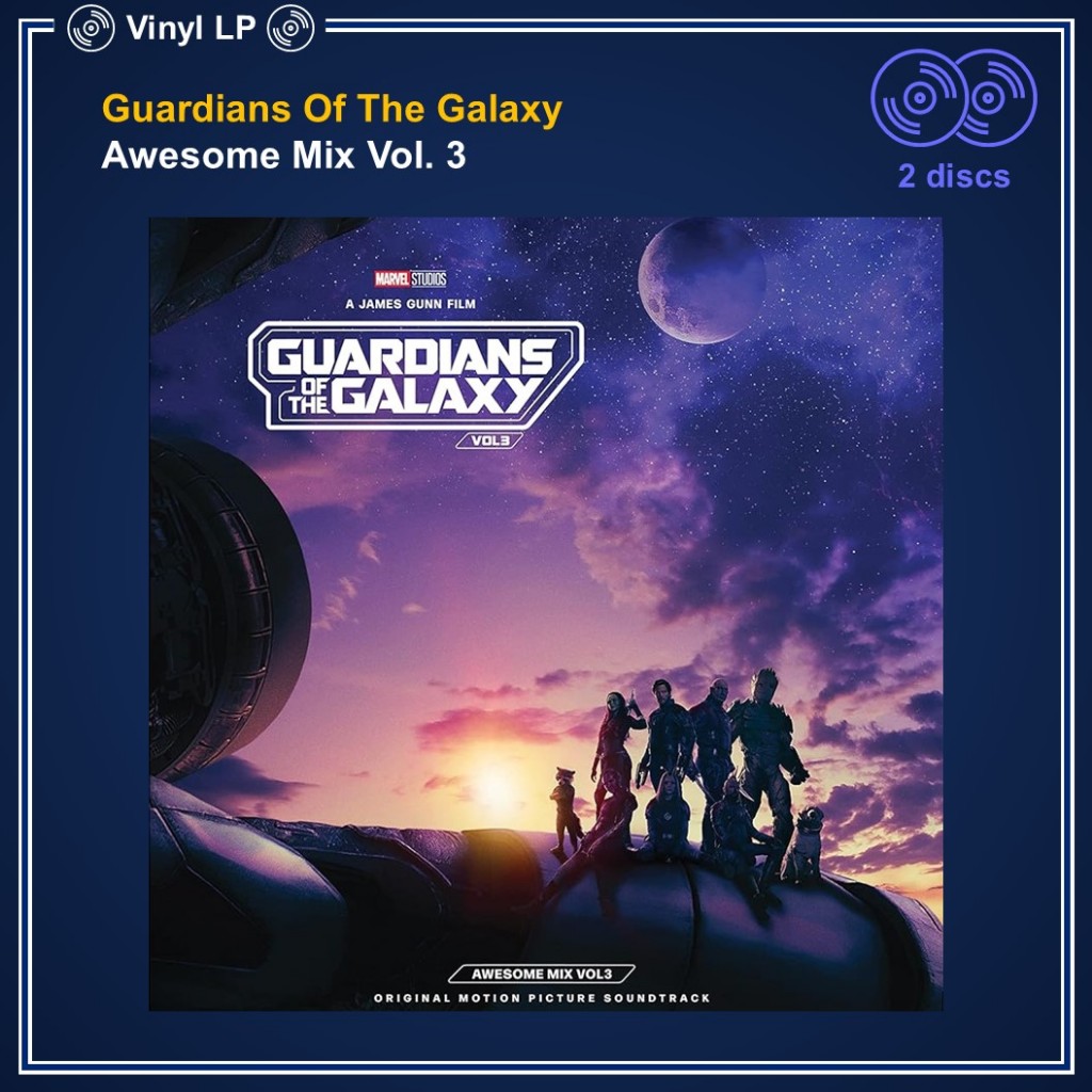 [แผ่นเสียง Vinyl LP] Guardians Of The Galaxy – Awesome Mix Vol. 3 (2LP) [ใหม่และซีล SS]