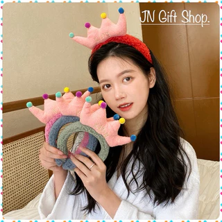 ที่คาดผม ขนนิ่มแฟชั่นมงกุฎ พร้อมส่ง!!จากไทย🇹🇭