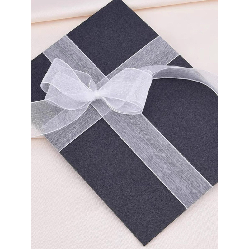 ริบบิ้นชีฟอง กว้าง 2.5 cm Chiffon Ribbon