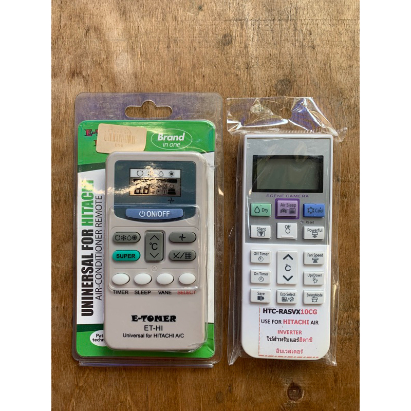 รีโมท สำหรับ แอร์ Hitachi