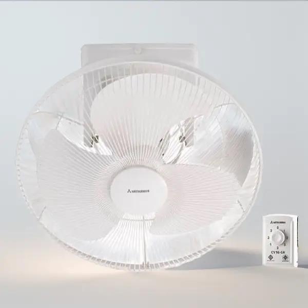 MITSUBISHI ELECTRIC พัดลมโคจร ขนาด 16 18 นิ้ว มีสีให้เลือก ราคาส่ง โรงงานส่งเอง มีทั้งแบบหยุดส่าย และส่ายได้