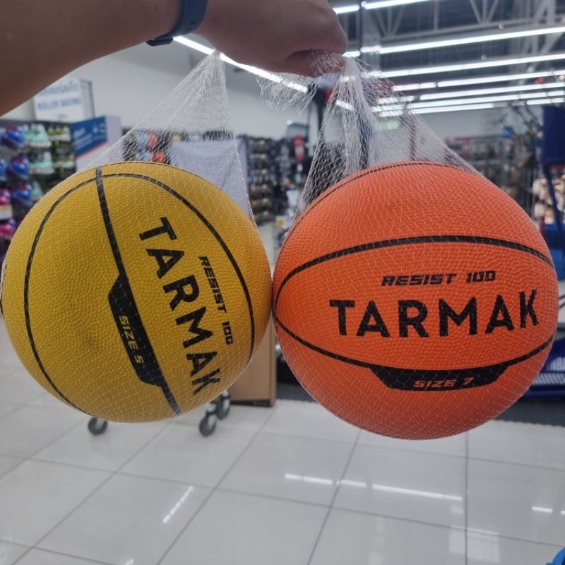 ลูกบาสเก็ตบอล TARMAK ของแท้ คุณภาพดีแบรนด์ยุโรป ราคาประหยัด (เติมลมพร้อมใช้งาน)