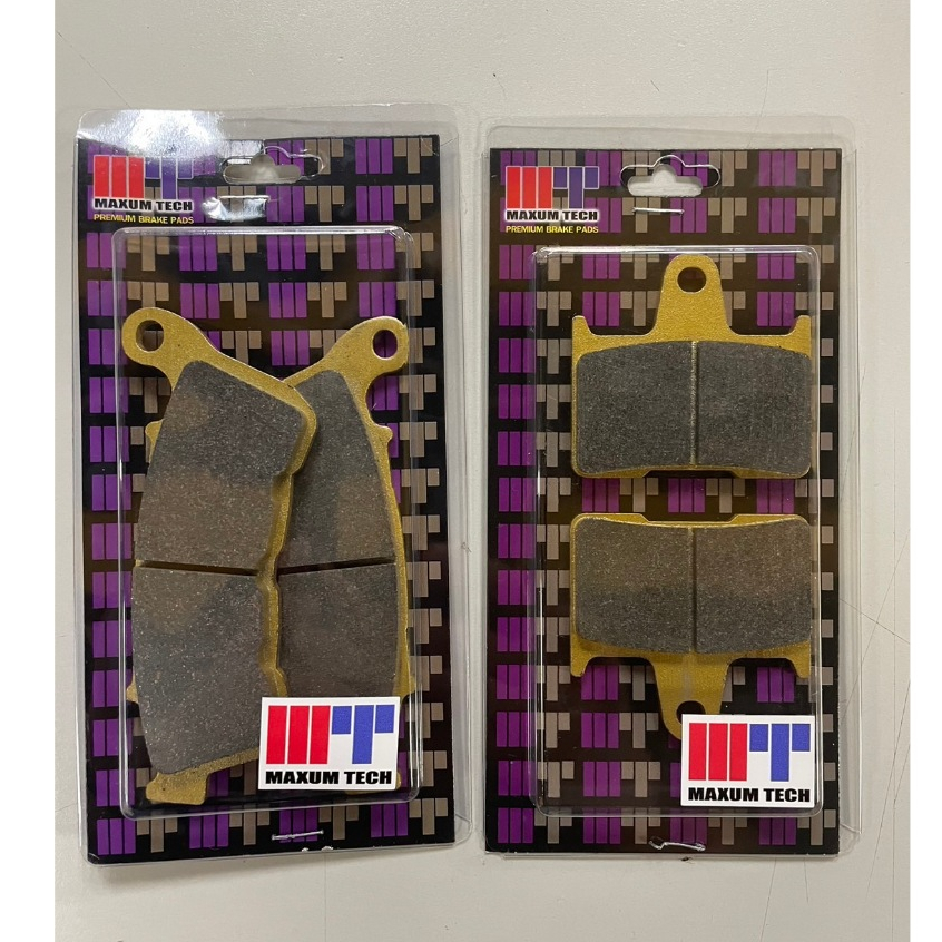 ผ้าเบรคยี่ห้อ Maxum-tech สำหรับ Harley 883 Sporter ปี 14Up /1200 Sportster  ปี2014-2020
