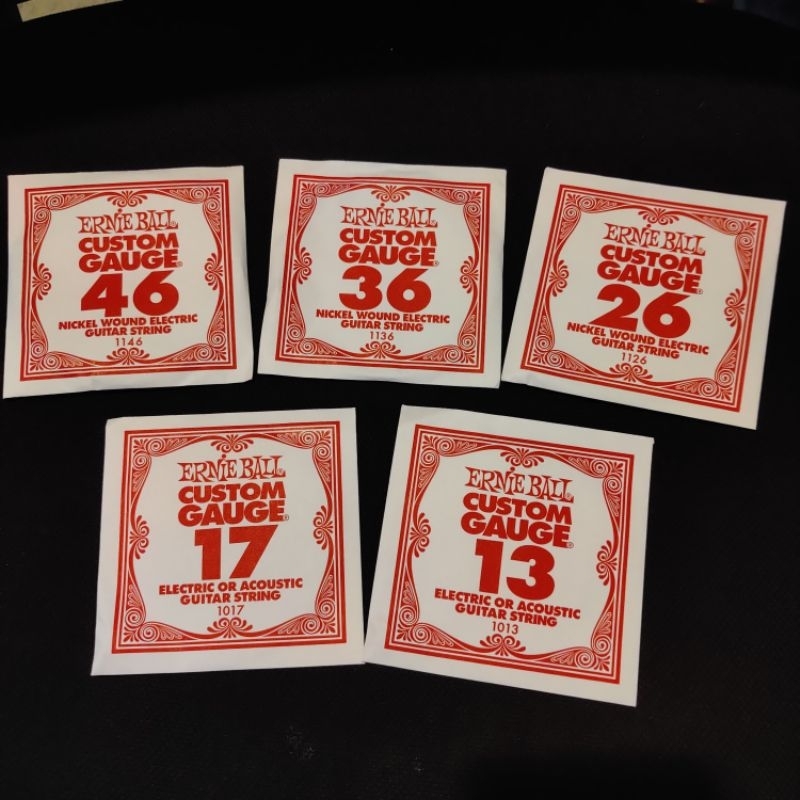 สายกีต้าร์ไฟฟ้า แยกขาย Ernie Ball ของแท้ 100%!!