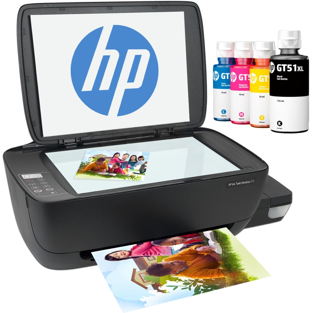 เครื่องปริ้นเตอร์  HP Ink Tank Wireless 415 (All-In-One) Wi-Fi