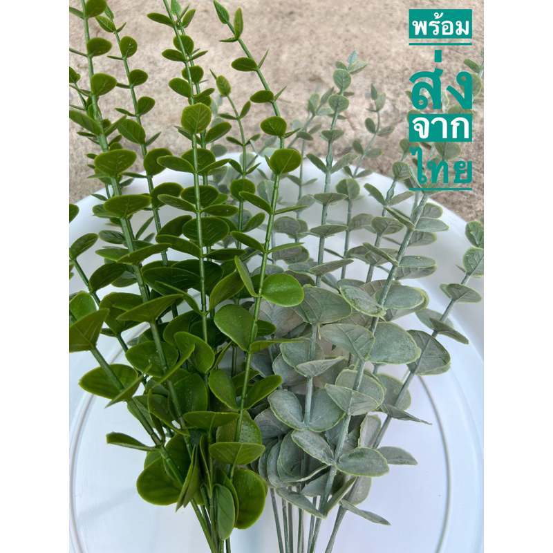 ใบยูคาลิปตัสจําลอง สําหรับตกแต่งห้อง 1 ชิ้น