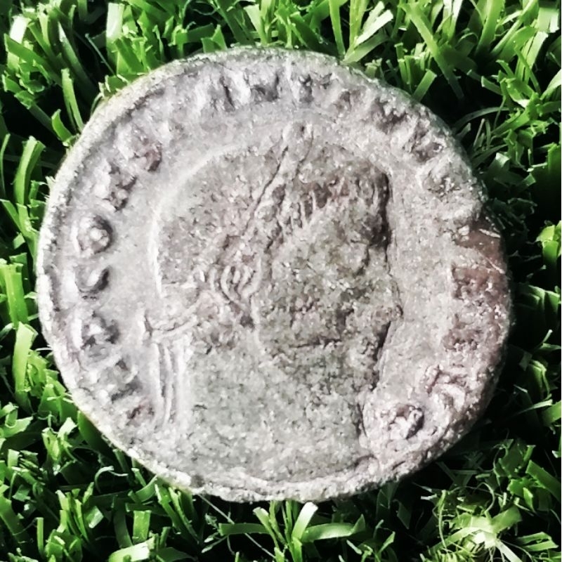 เหรียญโรมันสมัยโบราณ เนื้อสำริด ขนาดเท่าเหรียญ1 บาท02