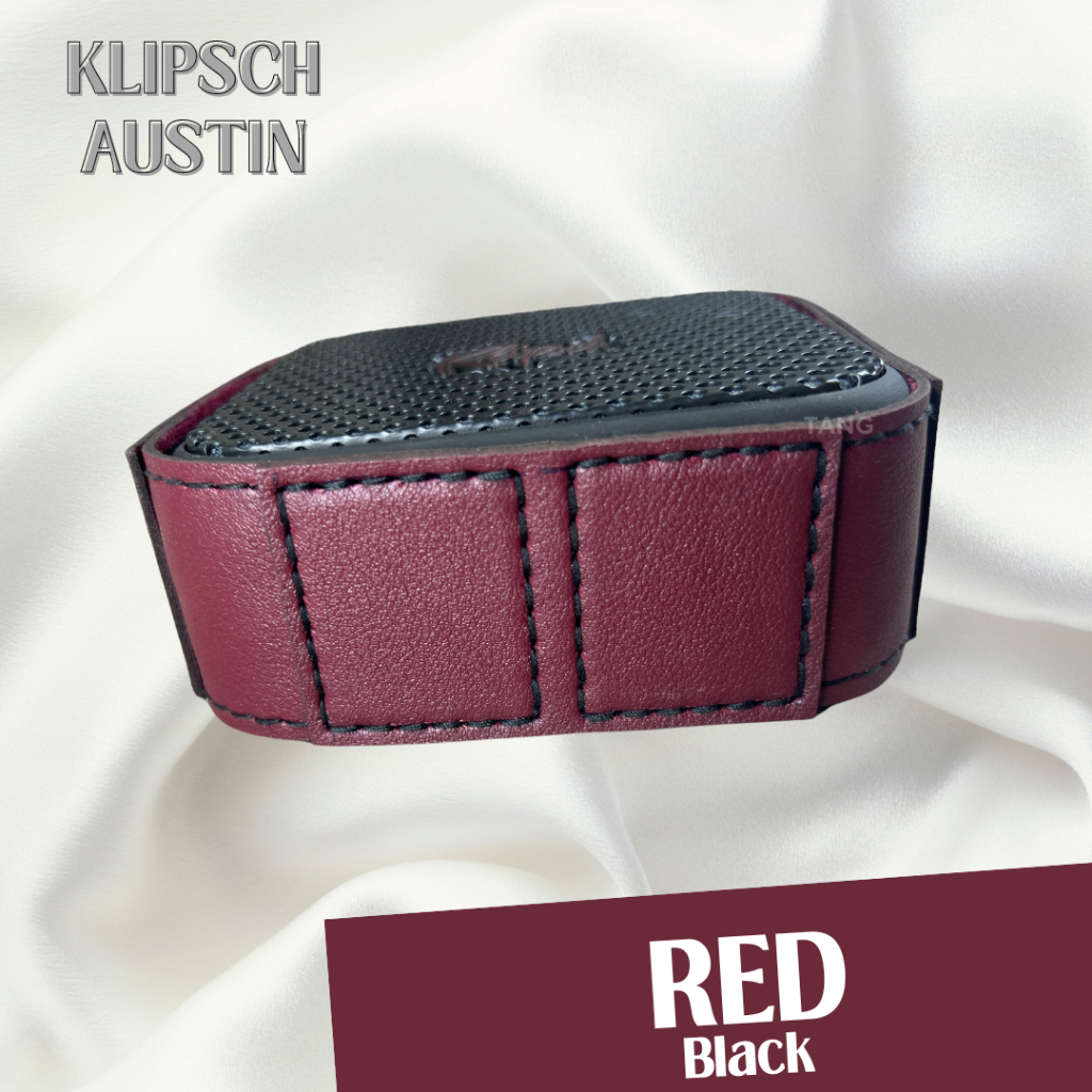 เคสลำโพง KLIPSCH AUSTIN งานแฮนด์เมด ใช้หนังสังเคราะห์กันน้ำ(Waterproof leather) มาพร้อมหูหิ้วในตัว จัดส่งในประเทศไทย - รูปที่ 6