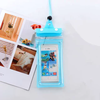 พร้อมส่ง กันน้ำ100% ซองกันน้ำโทรศัพท์สัมผัสง่าย แบบหนา งานดี ถ่ายรูปชัด สายปรับได้