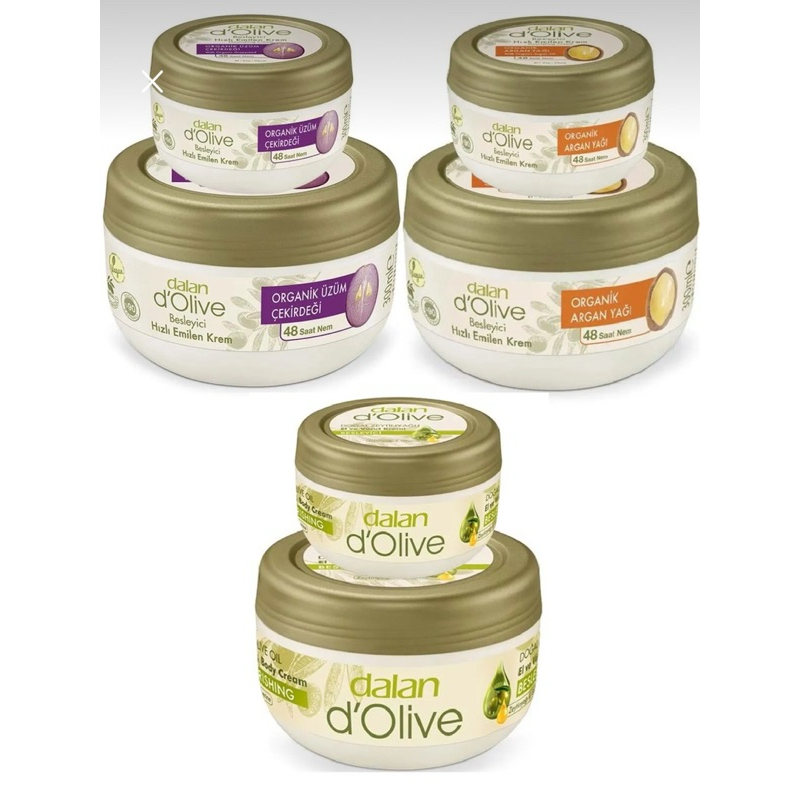 ครีมน้ำมันมะกอก Dalan d'Olive Nourishing Hand & Body cream แพคคู่ 300+150ml Exp.2027