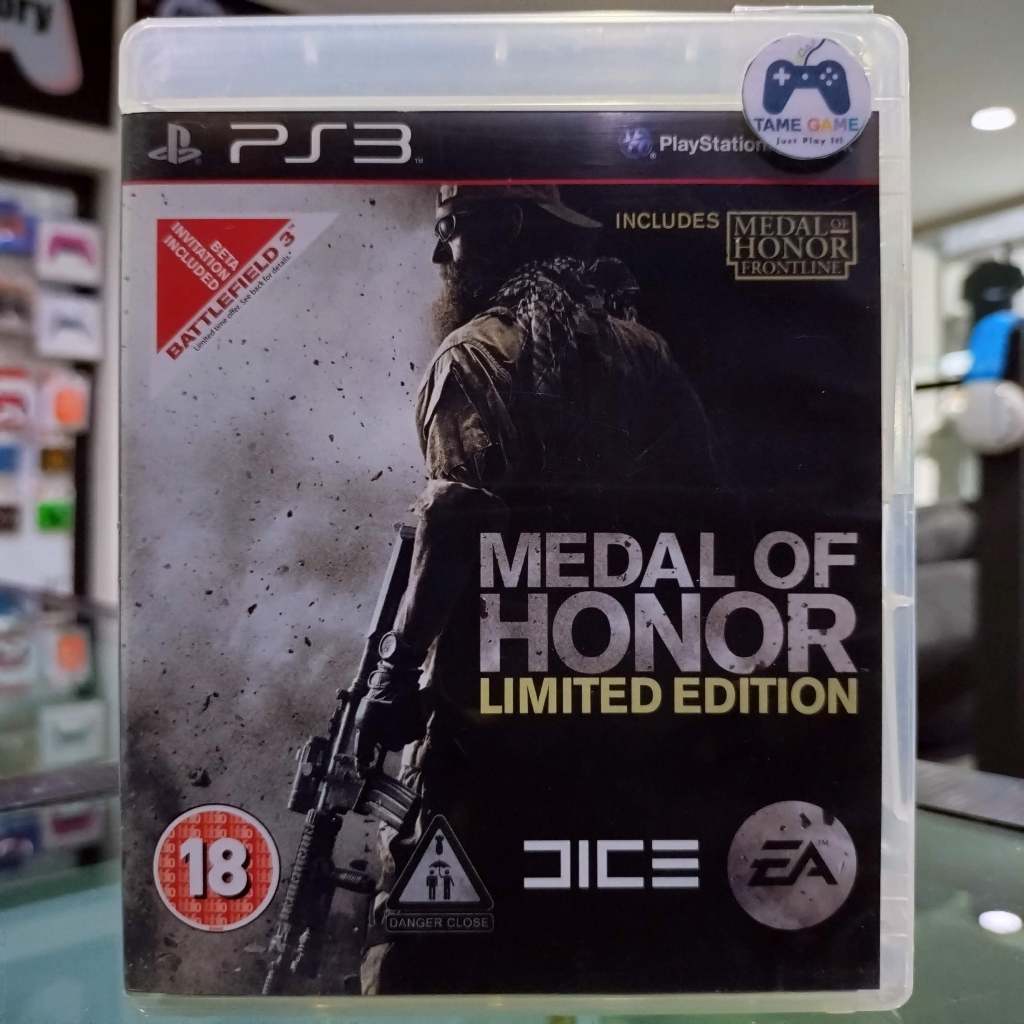 (ภาษาอังกฤษ) มือ2 PS3 Medal of Honor Limited Edition เกมPS3 แผ่นPS3 มือสอง (Medal of Honor + Medal of Honor Frontline)