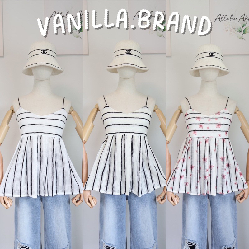 เสื้อสายเดี่ยวสายสปาเก็ตตี้ คอวี -kn / VB0345