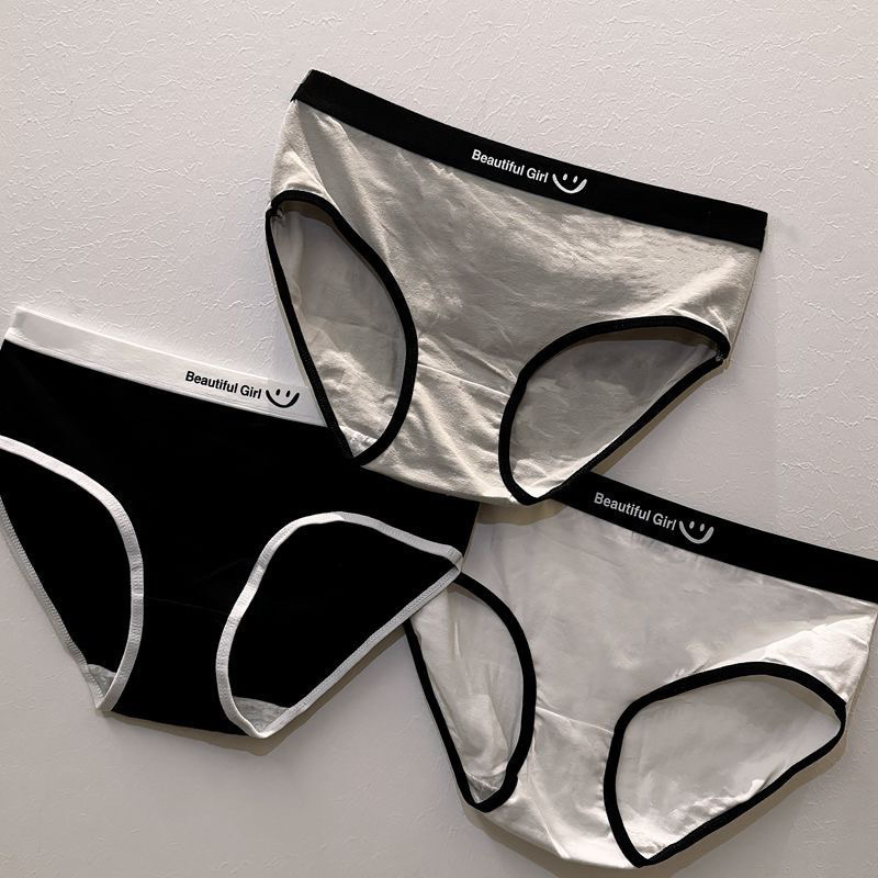 Xx-064กางเกงชั้นใน ผ้าฝ้าย ระบายอากาศ สวมใส่สบาย สําหรับเด็กผู้หญิง