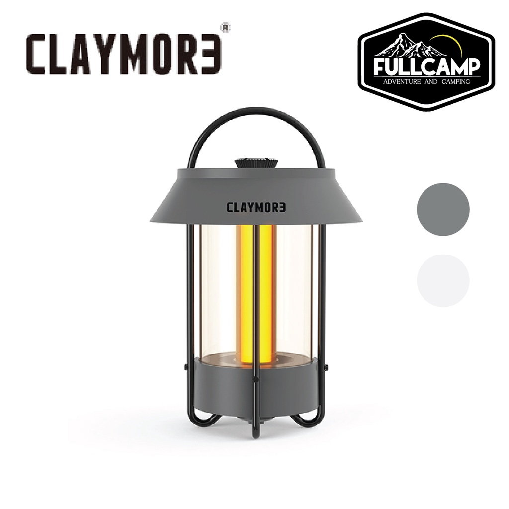 Claymore Lamp Selene ตะเกียงแคมป์ปิ้ง ตะเกียงโทนแสงที่อบอุ่น โคมไฟ LED แบบพกพา ชาร์จไฟได้ สําหรับตั้งแคมป์