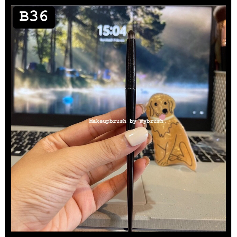 (3ชิ้น) B36 แปรงคัดเบ้า คอนทัวร์ เขียนขอบตา สโมกตา ขนนุ่ม น่ารักน่าใช้สุด