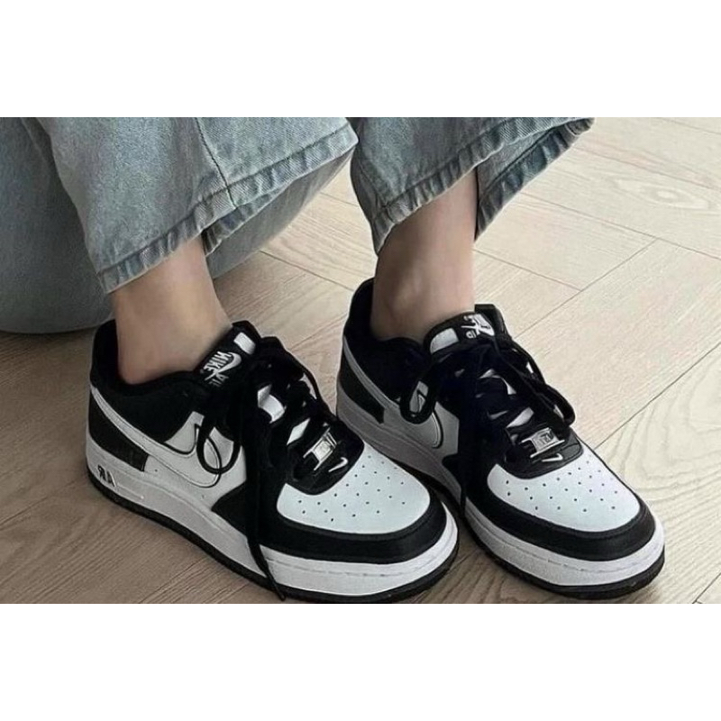 [ พร้อมส่ง ] Nike Air Force 1 Low Panda สีสุดเท่ห์ แต่งตัวง่าย เข้าทุกลุค ของแท้ 100%