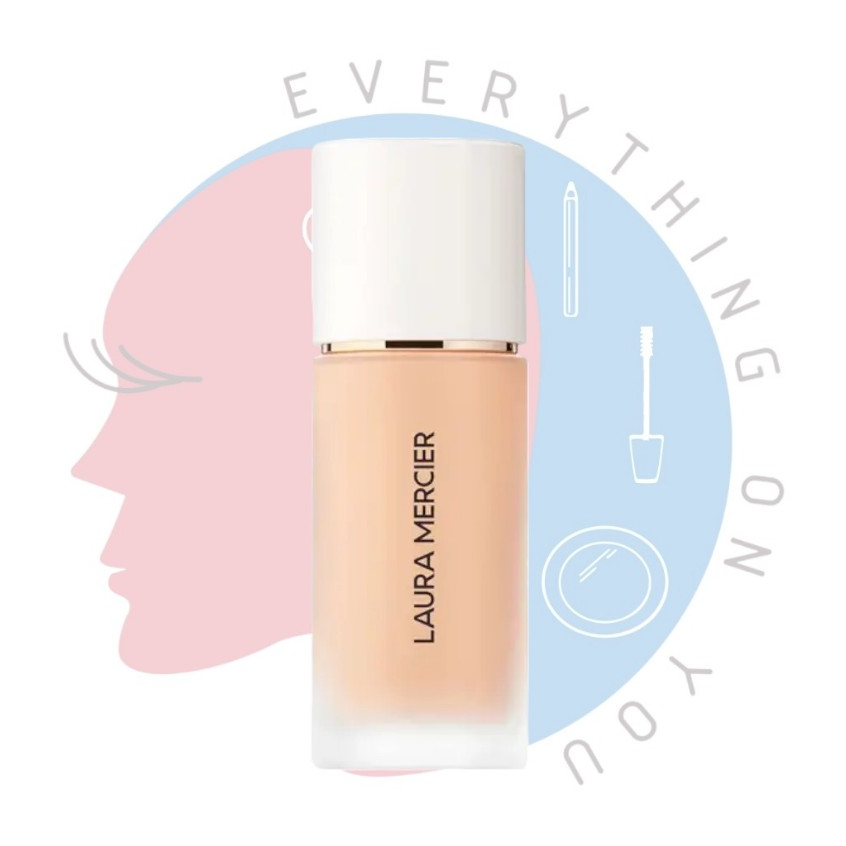 {เก็บโค้ดหน้าร้าน} [พร้อมส่ง] LAURA MERCIER Real Flawless Weightless Perfecting Foundation 30ml รองพื้น viral