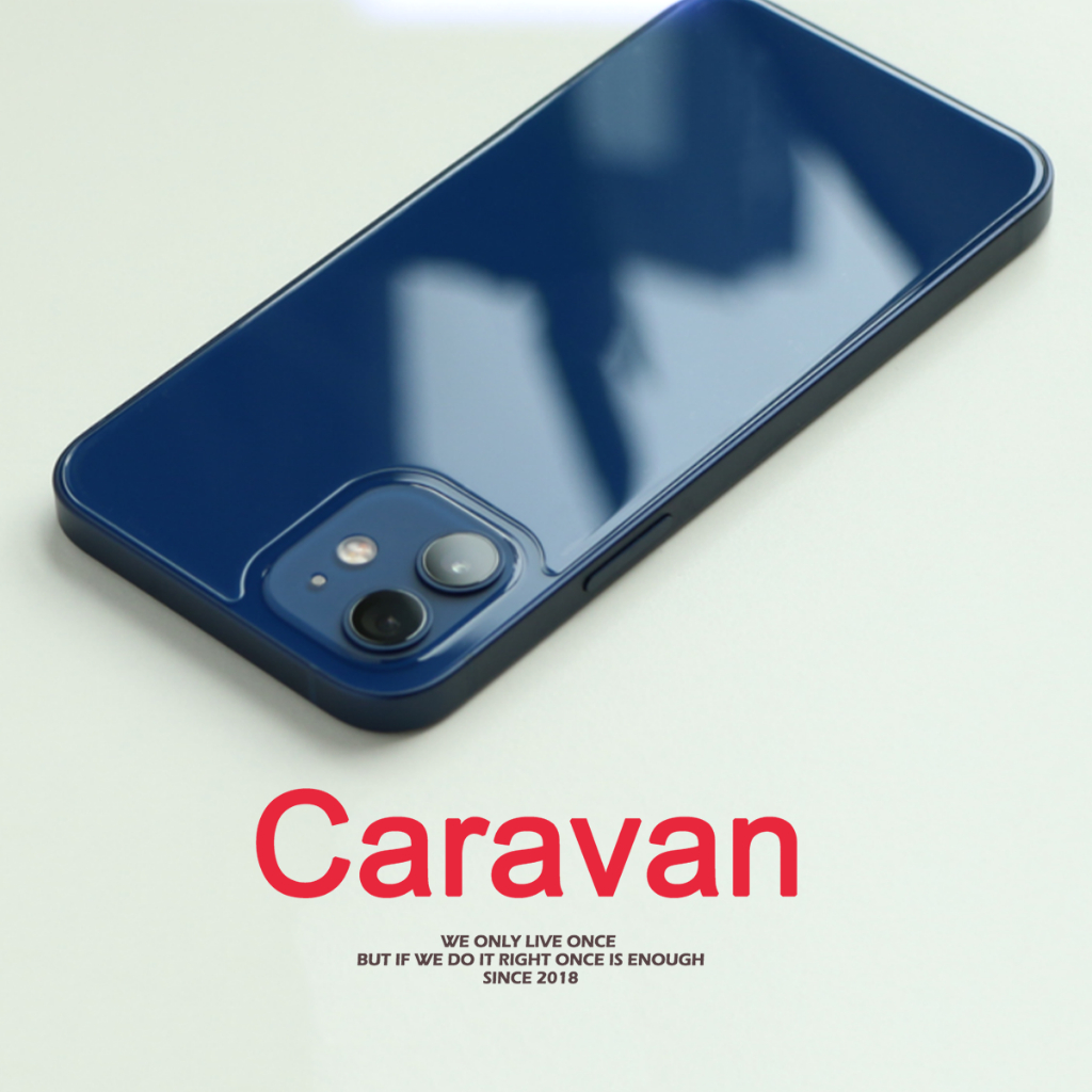 Caravan Crew ฟิล์มหลัง for ไอโฟน 16 15 14 11 12 13 mini pro max plus back film glass ฟิล์มกระจกนิรภัยสำหรับด้านหลัง
