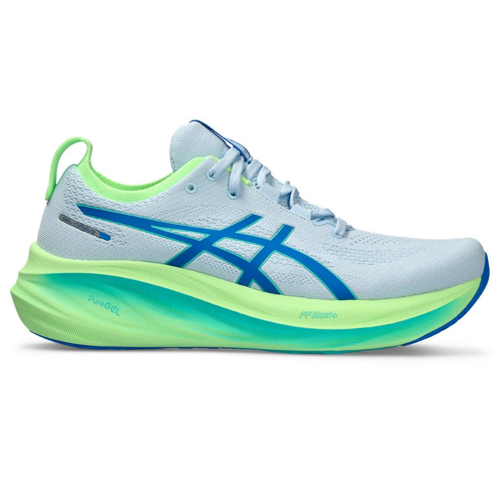 ASICS GEL-NIMBUS 26 LITE-SHOW MEN สี LITE SHOW/SEA GLASS - รองเท้าวิ่งผู้ชาย