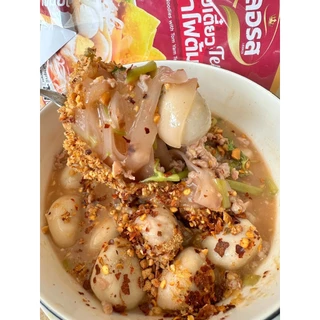 [เลอรส] เย็นตาโฟต้มยำ ก๋วยเตี๋ยวกึ่งสำเร็จรูป ของแท้ ตรงปก ส่งไว