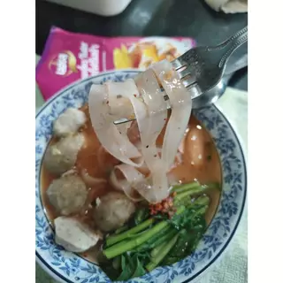 [เลอรส] เย็นตาโฟต้มยำ ก๋วยเตี๋ยวกึ่งสำเร็จรูป ของแท้ ตรงปก ส่งไว