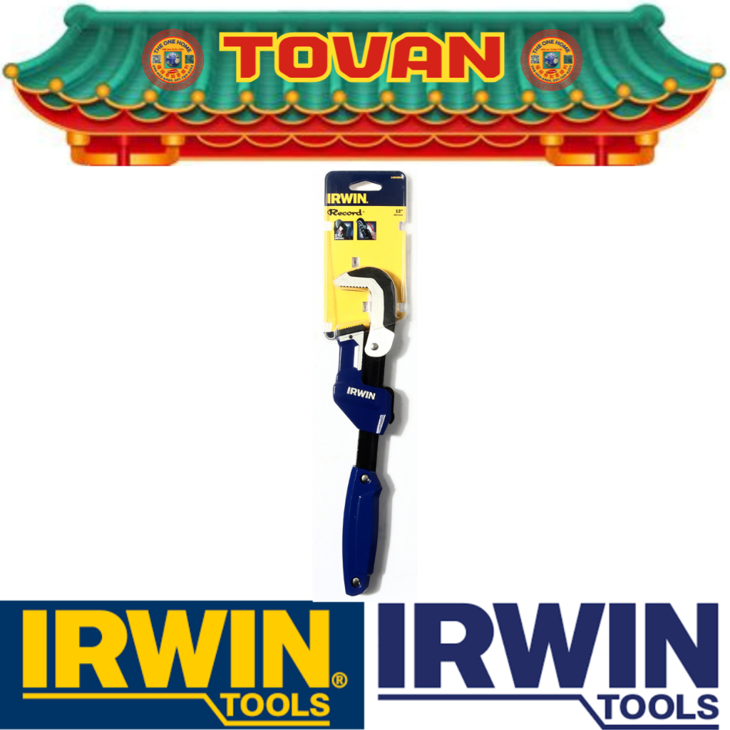 IRWIN ประแจขันท่อเลื่อนเร็วขันกว้างสุด58มม.  # ออก..ใบเสร็จ-ใบกำกับภาษี..ได้ครับ..