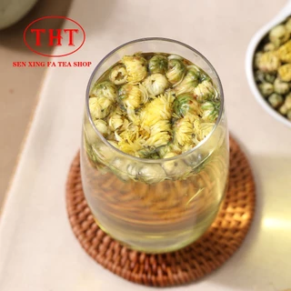 ชาเก๊กฮวยขาวหังโจวดอกตูมไม่ขม ไม่เปรี้ยว ไม่ฝาด Chrysanthemum Hangzhou 杭州胎菊 50g.
