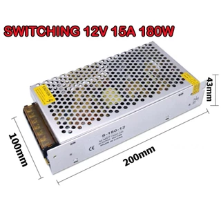 สวิทชิ่ง SWITCHING POWER SUPPLY 12V 5A/60W 10A/120W 15A/180W 20A/240W 30A/360W สำหรับอุปกรณ์ใช้ไฟ12V