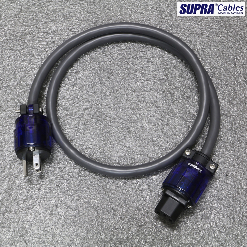 สายไฟ Supra LoRad SPC GREY 2.5 mkII Silver Power Cable แบบตัดประกอบ เลือกความยาวได้ / ร้าน All Cable