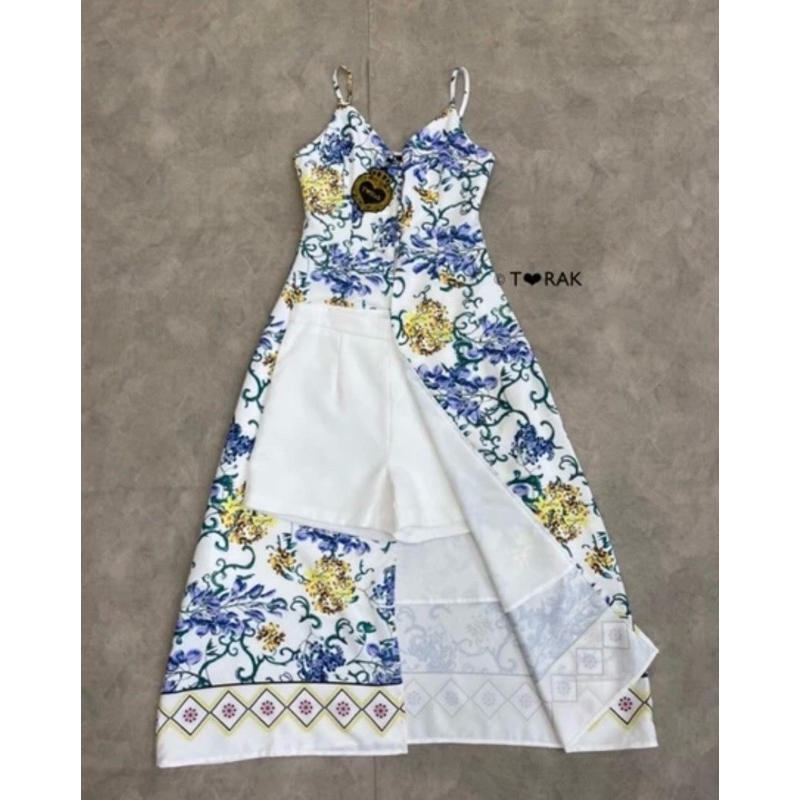 เดรสสั้นป้ายห้อยlinda