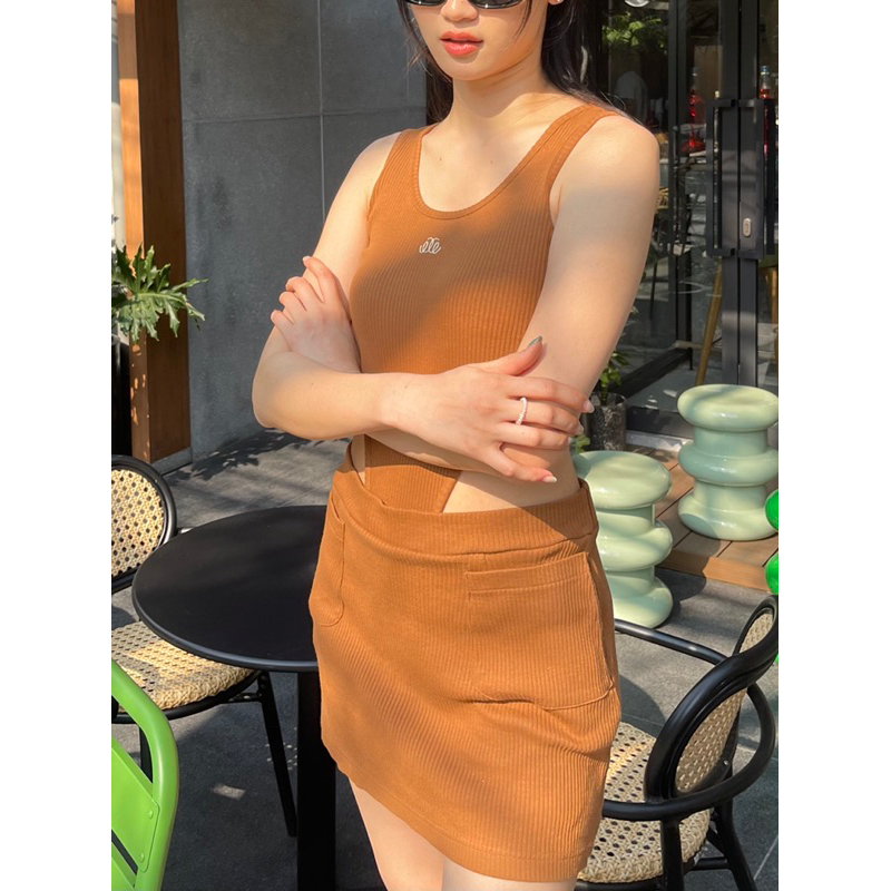 -QUERA Qiqi Bodysuit Top, Skirt and Set -🏝 QUERA