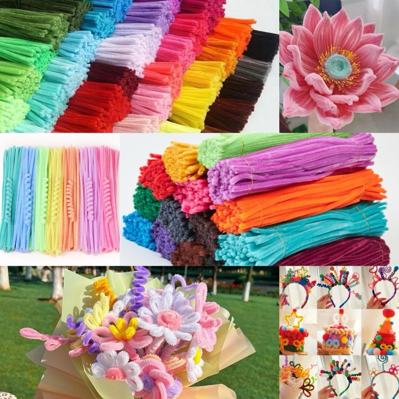 ลวดกำมะหยี่ 10 เส้น ส่งจากไทย ยาว 30 ซม.