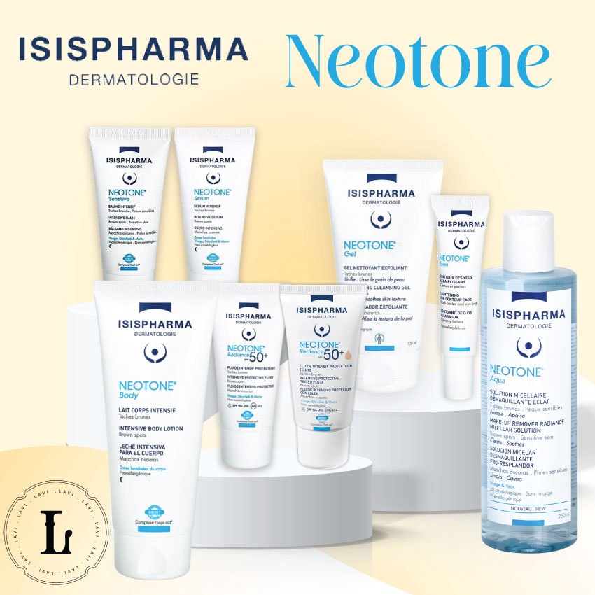Isis Pharma Neotone Serum/Neotone Sensitive/Neotone Radiance SPF50 +/Neotone Body/Neotone Aqua/Neotone Gel/Neotone Eyes