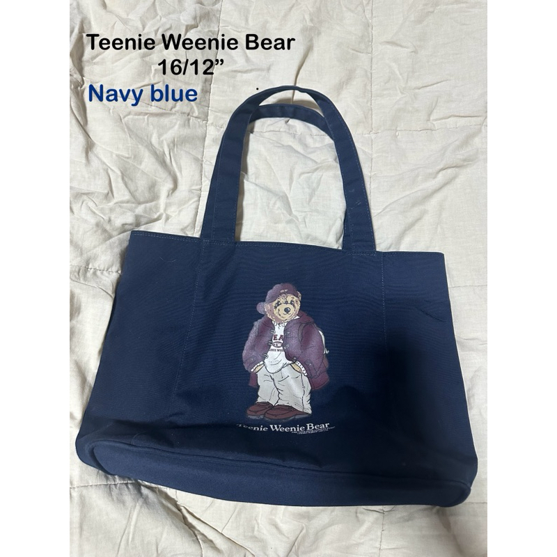 🧸Teenie Weenie Bear; 16/12“ (Navy Blue)💯