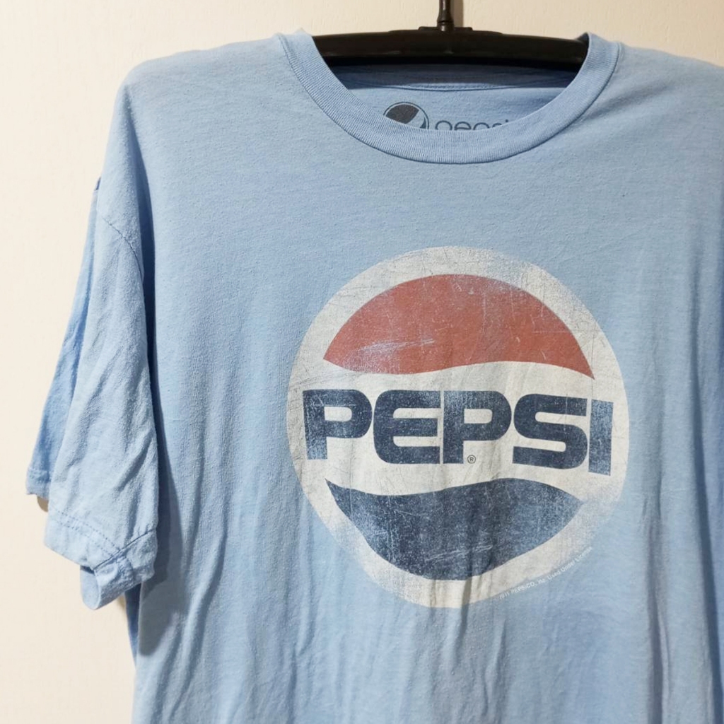 HIA PHI VINTAGE (Size XL) เสื้อยืดลายเป๊ปซี่ Pepsi Cola มือสอง