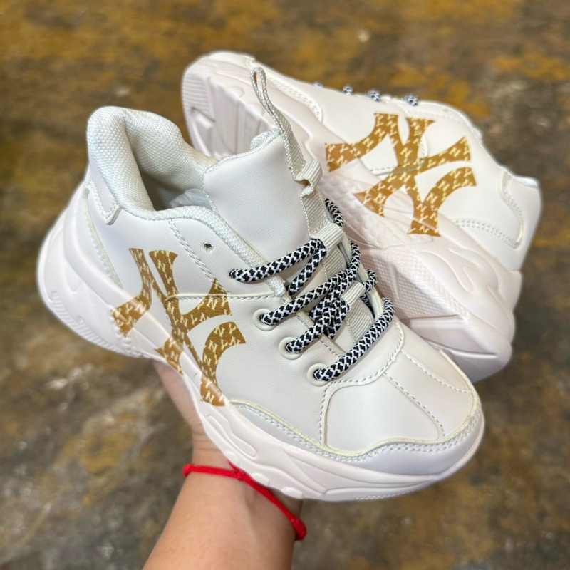 MLB รองเท้าผ้าใบเด็ก แฟชั่นเกาหลี มี 25-36