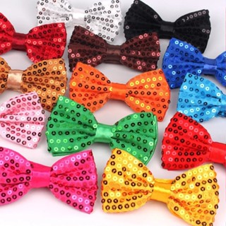 หูกระต่าย โบว์ไท โบว์ 12*6 cm. Sequins Bowtie Stage Performa…