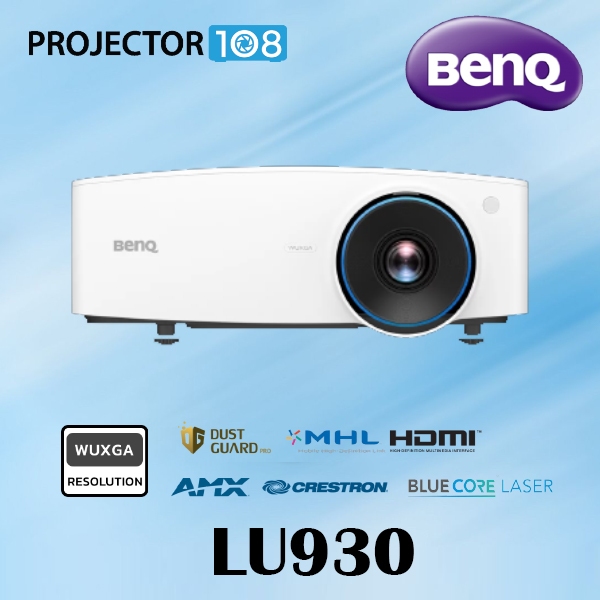 BENQ LU930 BlueCore Laser Conference Room Projector, 5000lms, WUXGA (3 Years Warranty)