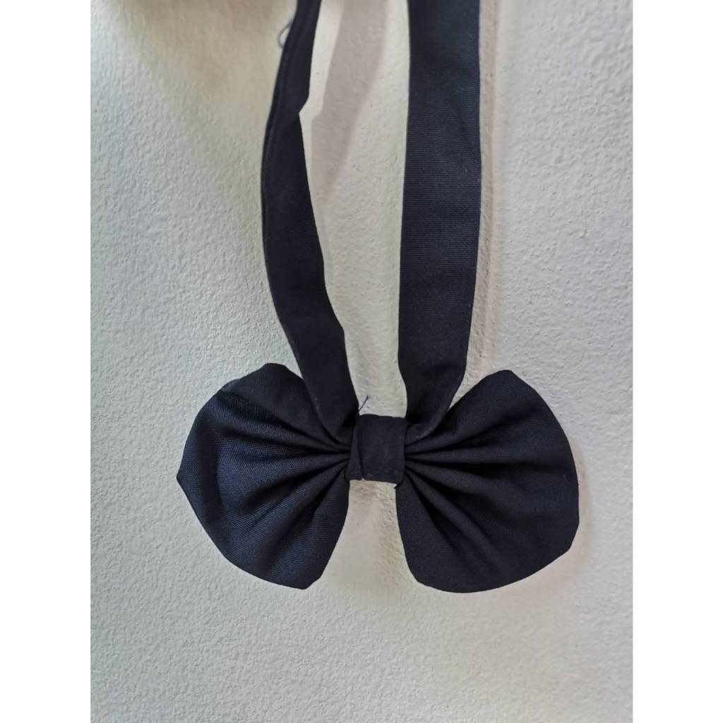 คอซอง ชุดนักเรียน โบว์นักเรียน คอซองมัธยมต้น ม.ต้น เสื้อคอทหารเรือ-พร้อมส่ง - รูปที่ 5