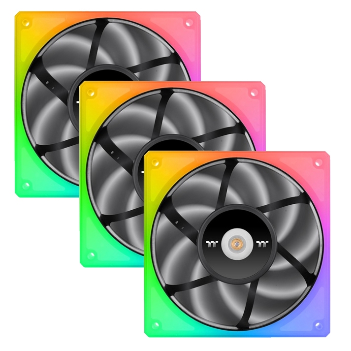 THERMALTAKE TOUGHFAN 14 RGB High Static Pressure Radiator Fan TT Premium Edition (3-Fan Pack) (CL-F136-PL14SW-A)
