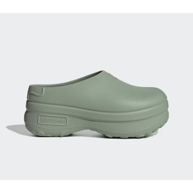 Adidas adifom Stan Smith Mule shoes มือ1 shop ไทย เบอร์ 4 UK 22.5 Cm สีใหม่ Silver green